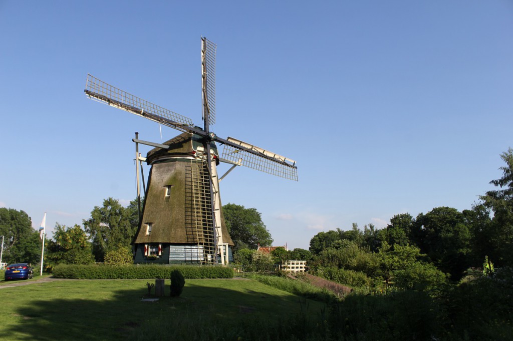 やっぱりオランダには沢山の風車がありました